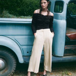 Zara NWT cropped dress pants
